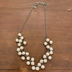 J.Crew Pearl Cluster Necklace - Gently Worn, Great Condition
